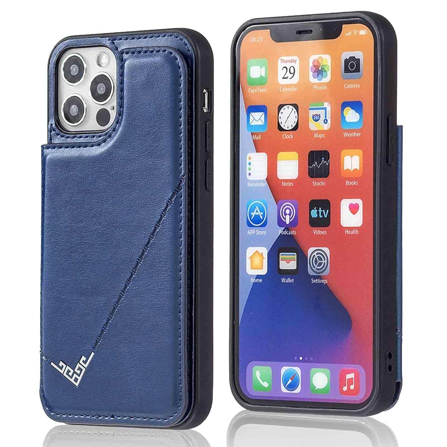 新品⭐️iPhone14Pro スマホケース 6.1インチ ブルー 手帳型 Amazon.co.jp: iPhone14 スマホケース 手帳型 おしゃれ 6.1